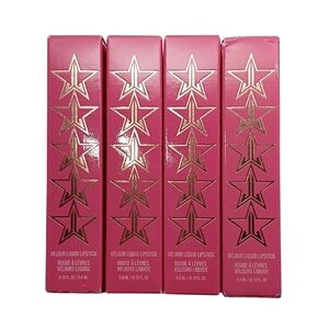 Jeffree Star Velour Liquid Lipstick Set of 4 Full Size NIB NWT